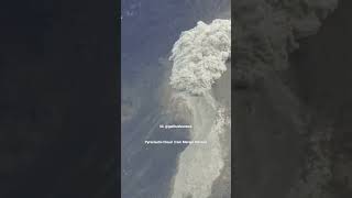 Pyroclastic Cloud from Merapi Volcano shorts merapi lava [upl. by Siram]