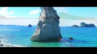 Cathedral Cove The Coromandel  New Zealand [upl. by Anastas]