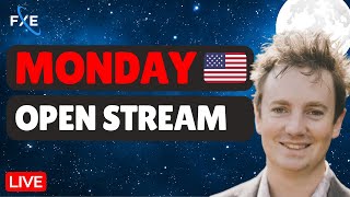 🔴LIVE Stock Market Monday Open Trillions Of Dollars DEBT CEILING OPEX WEEK [upl. by Ylicec]