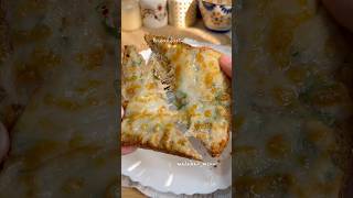 Easy Cheesy Garlic Bread Toast in Air Fryer within 5 minutes‼️garlicbread toast airfryer brunch [upl. by Strickman]