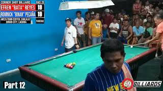 12 Romnick Pecana Vs Efren quotBataquot Reyes BinanLaguna [upl. by Dun233]