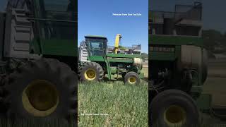 JOHN DEERE 5830 Forage Harvester [upl. by Dorine]