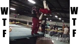 Wrestler Paralyzed After Botched Piledriver Through Table  WTF Wrestling [upl. by Yellehs]