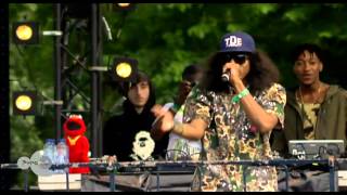 Ab Soul  Terrorist Threats Live Op Appelsap 2012 [upl. by Sucrad]