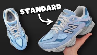 HOW TO STANDARD LACE UP NEW BALANCE 9060 BEST WAY [upl. by Obocaj]