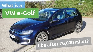 What is a Volkswagen eGolf like after 5 years and 76000 miles [upl. by Neural]