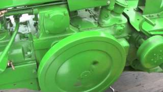 Starting a John Deere Tractor  Lee J Sackett Inc [upl. by Oiramal]