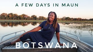 Botswana  A few days in Maun  Accommodation and Things to do [upl. by Iorgos]