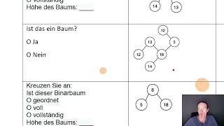 Übung Binärbäume in der Informatik Dynamische Datenstrukturen [upl. by Inah]