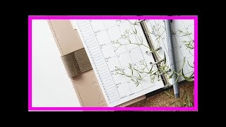 7 bessere Taschenkalender amp Terminplaner für 2019 [upl. by Eoz757]