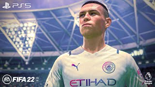 FIFA 22  West Ham United vs Manchester City  Premier League Full Match PS5 Gameplay  4K [upl. by Natala]