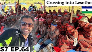 Crossing into Smallest Country of Africa Lesotho 🇱🇸 S7 EP64  Pakistan to South Africa [upl. by Rustie]