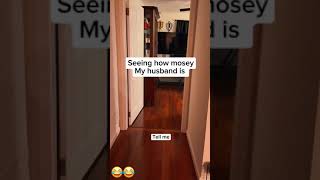 Seeing How Nosey My Husband Is😂😂😂 prank funny prankhusband [upl. by Kermy270]