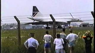 Concorde Humberside Airport  July 1993 [upl. by Nhojleahcim]