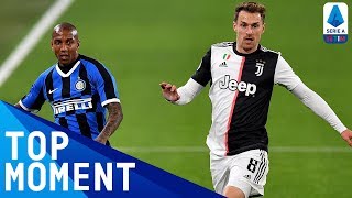 Ramsey Nets Juves Opener in The Derby DItalia  Juventus 20 Inter  Top Moment  Serie A TIM [upl. by Enelez]