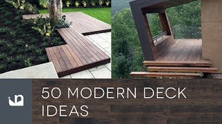 50 Modern Deck Ideas [upl. by Dranik]