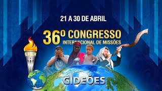 Chamada oficial para o Congresso dos Gideões 2018 [upl. by Ilamad59]