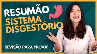 Resumão SISTEMA DIGESTÓRIO [upl. by Hpotsirhc425]