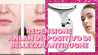 Recensione ANLAN Come Usare e Benefici del Dispositivo di Bellezza Antirughe bellezza [upl. by Merilee]