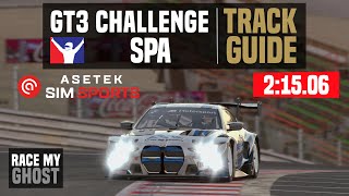 iRacing track guide  Spa Francorchamps 2022 [upl. by Krishna]