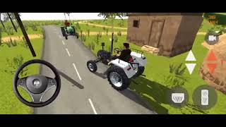 power tractor fully mitti Loding trolley JCB machine with Loding tractor games tractargame [upl. by Gotcher]