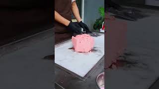 Pink IceCream Manufacturing Process shorts [upl. by Navannod]