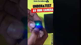 use mini camera WiFi spy ip A9 shorts video [upl. by Hanahs]