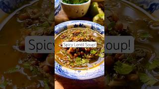 Make this SPICY lentil soup recipe souprecipe soupseason [upl. by Gabrielson254]