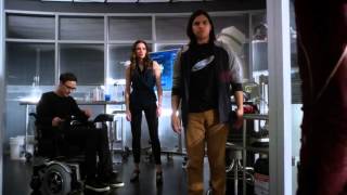 The Flash S2E17  Team Flash amp Barry meet Future Barry [upl. by Trumann]