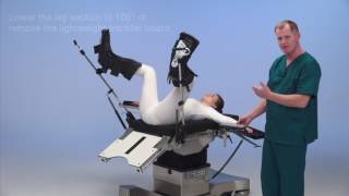 Patient positioning 4  High lithotomy setup [upl. by Suirrad284]