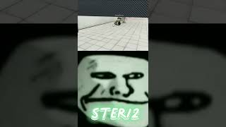 Roblox 2000 iq moment😂 troll face meme shorts roblox trollface viral [upl. by Sivolc481]