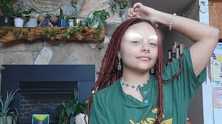 I Bleached my Eyebrows  Tutorial [upl. by Hnao]