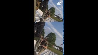 New video shows rooftop scene in aftermath of Trump assassination attempt [upl. by Nadruoj205]