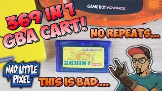 Nintendo Game Boy Advance 369 Games Multi Cart No Repeats Is A Lie [upl. by Aridan986]