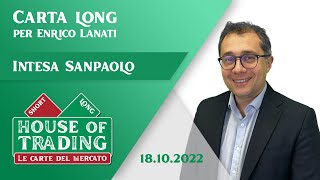 House Of Trading Enrico Lanati presenta una strategia al rialzo su Intesa Sanpaolo [upl. by Llaccm885]