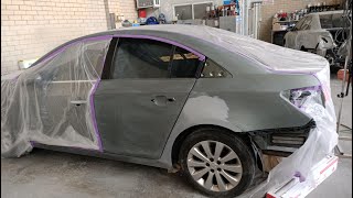 How to Prepare a Car for Waterborne Paint [upl. by Aldredge954]