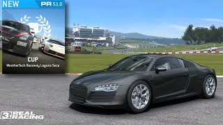 WeatherTech Raceway Laguna Seca  Audi R8 V10 Coupe  Real Racing [upl. by Follansbee]