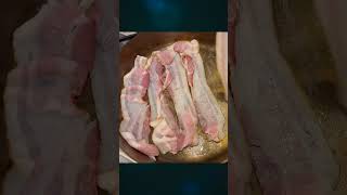 How to Cook Bacon in a Cast Iron Frying Pan With No Sticking shorts [upl. by Kwarteng836]