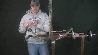 How to Change a Crossbow String  60X Custom Bowstrings  Bow Strings [upl. by Nylitsirk]