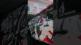 Persona anime Itasha livery wrap Toyota truck by Xpress Skins automobile itasha [upl. by Esyahc]