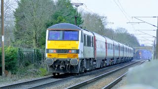 Freezing Cold Day at Gipsy Lane amp Needham Market GEML  151218 [upl. by Tsew287]