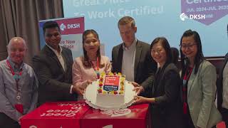 DKSH Cambodia Certified as a Great Place to Work® [upl. by Ainotna]