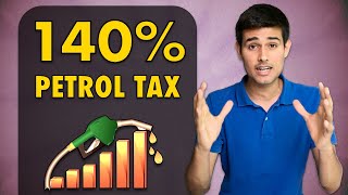 Reality of Petrol Price Hike by Dhruv Rathee  Huge Tax Increase [upl. by Lebasiairam]