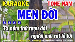 Karaoke Men Đời  Nếm Đời 2  Nhạc Sống Karaoke Tone Nam Beat Hay  Karaoke Phi Long [upl. by Iaverne]