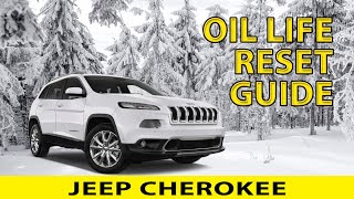 Jeep Cherokee Oil Life Reset Easy Guide for 20082023 Models 🛠️ [upl. by Anetsirk920]