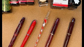 Valentines Day Fountain Pen Review gift ideas and a chat [upl. by Vaules865]