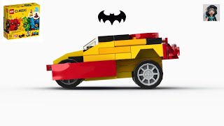 TUMBLER Lego classic 11014 ideas How to build Batmobile easy [upl. by Yenetruoc504]