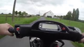 100cc Havoc  142K Rpm 143kmh [upl. by Cusick104]