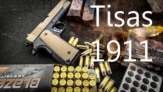 Tisas 1911a1 185 Grain Defensive rounds [upl. by Tirreg549]