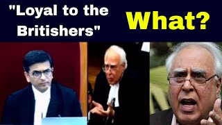 quotWhat kind of argument is thatquotKapil Sibal to CJI [upl. by Nednil184]